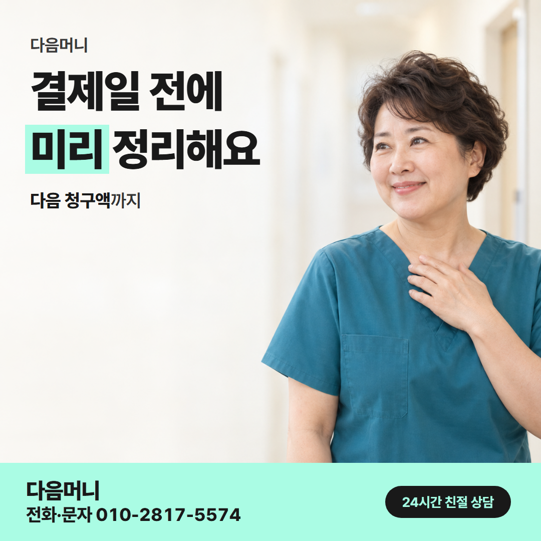 다음머니 세종카드깡 이용 사례 안내